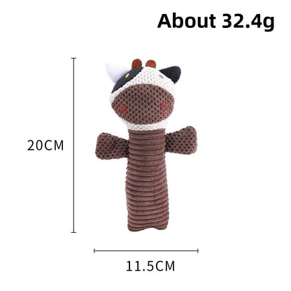Plush Bite-Resistant Sound Pet Toys for Dogs and Cats