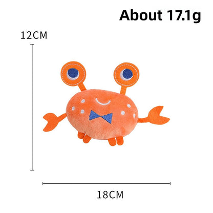 Plush Bite-Resistant Sound Pet Toys for Dogs and Cats