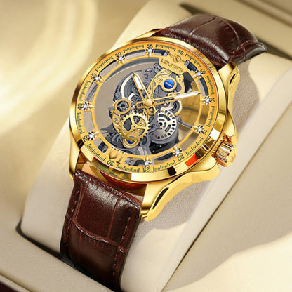 Double Sided Hollow Mechanical Style Watch