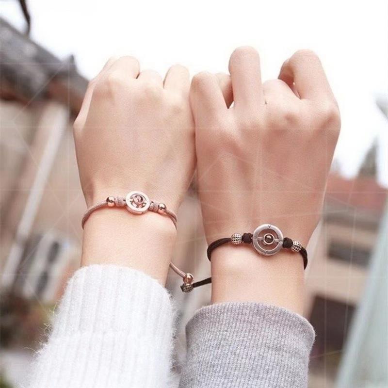 Couple Projection Bracelet Romantic Gift