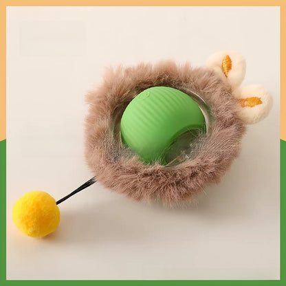 Cat Toy Smart Rolling Ball Self-Entertainment Interactive Pet Toy