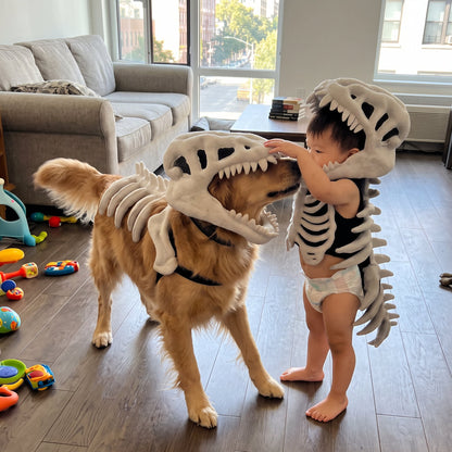 Dinosaur Skeleton Pet Costume