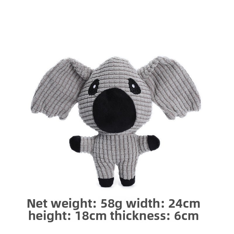 Plush Bite-Resistant Sound Pet Toys for Dogs and Cats