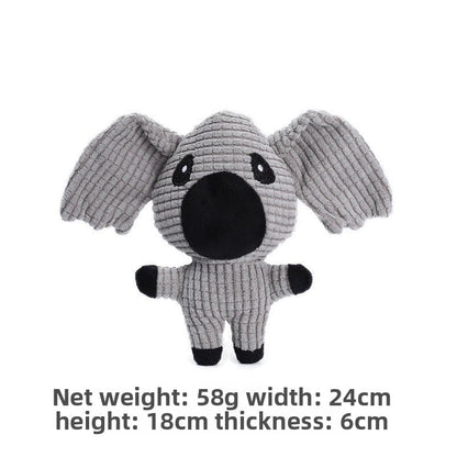 Plush Bite-Resistant Sound Pet Toys for Dogs and Cats