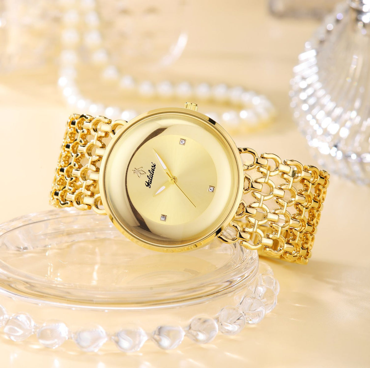 Women's Hollow Strap Quartz Watch