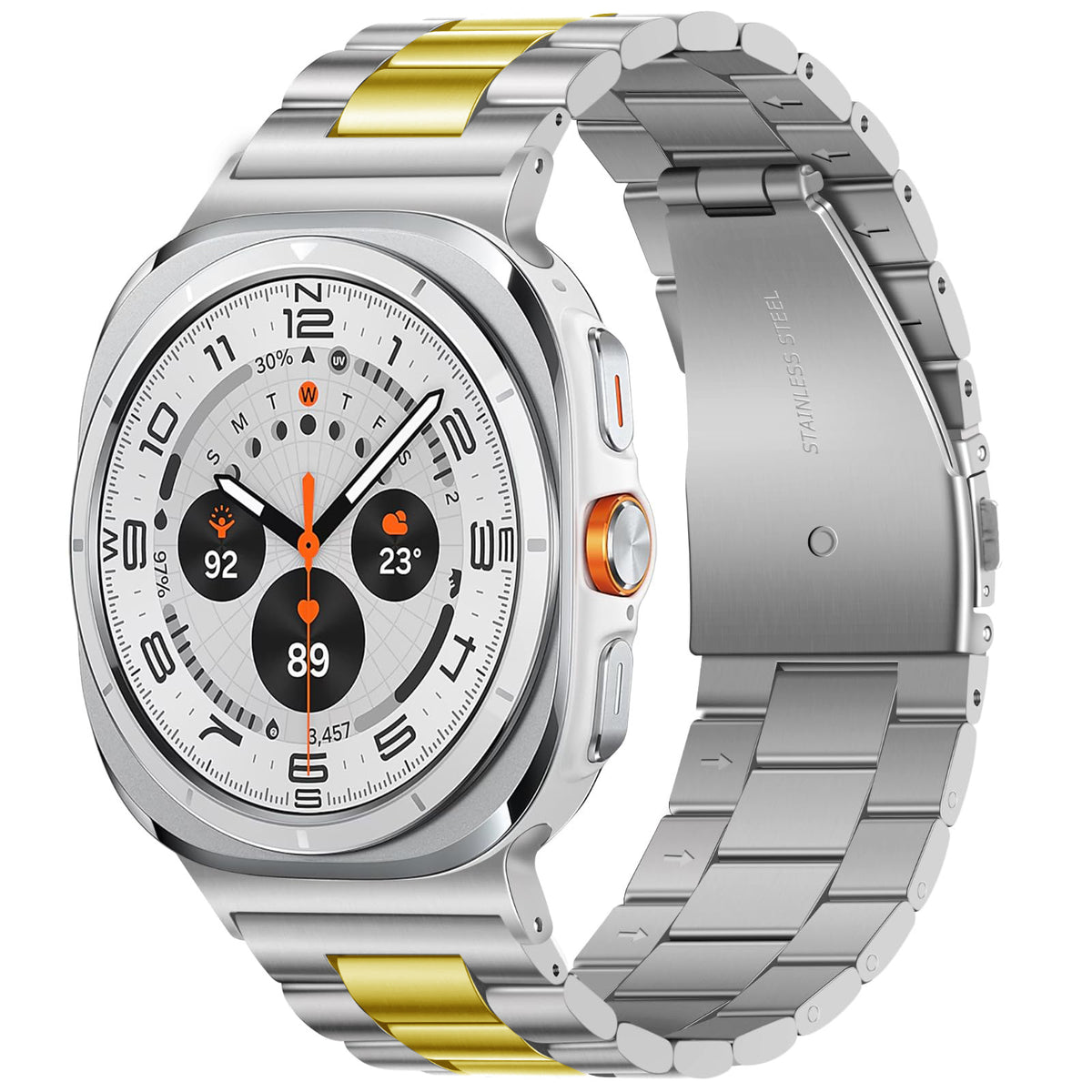 Stainless Steel Band for Samsung Galaxy Watch Ultra & Watch8