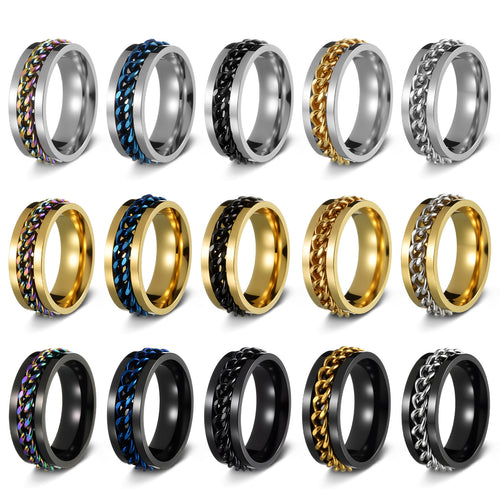 Rotating Stainless Steel Ring Bottle Opener