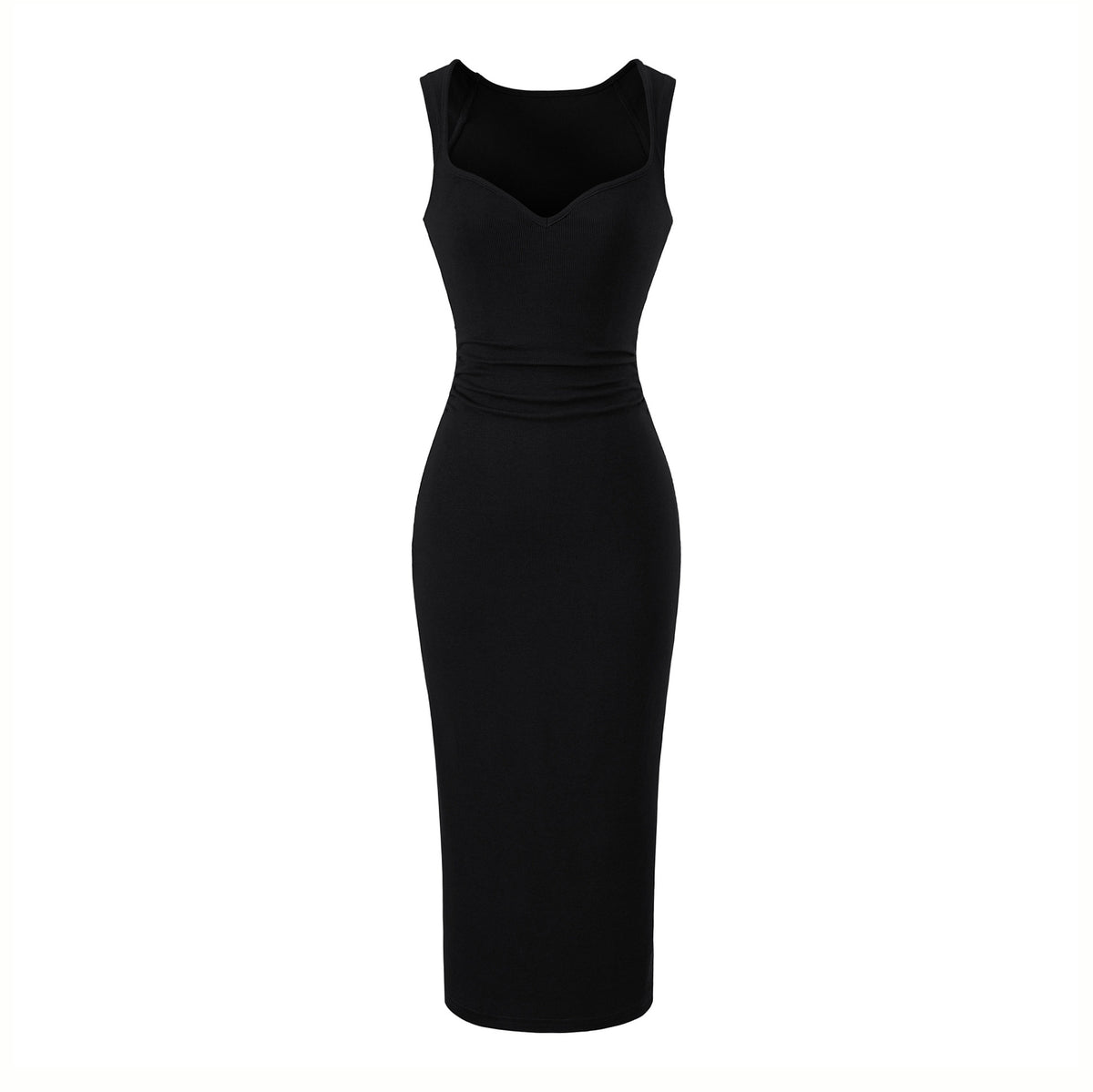 Women's V-Neck Bodycon Maxi Dress