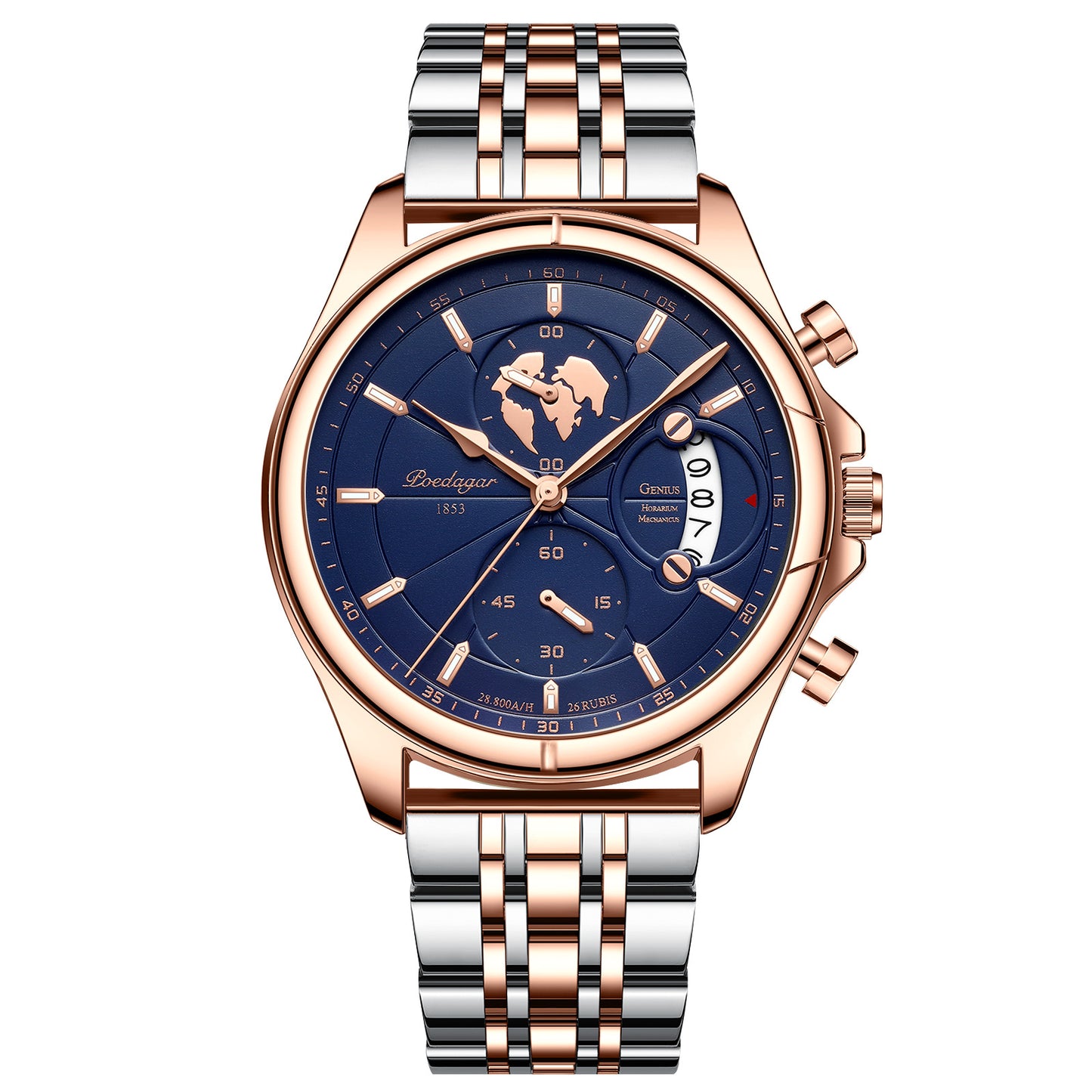 Multifunctional Waterproof Mens Sport Watch