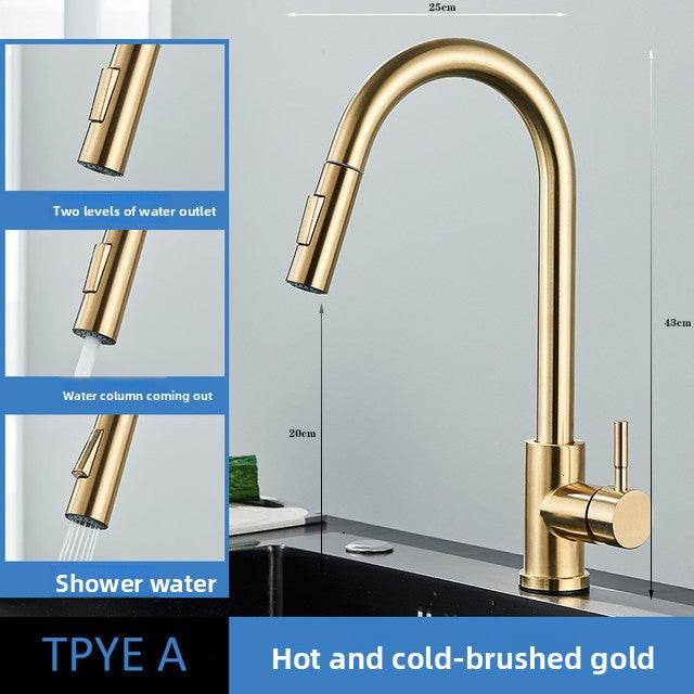 Kitchen mixer faucet