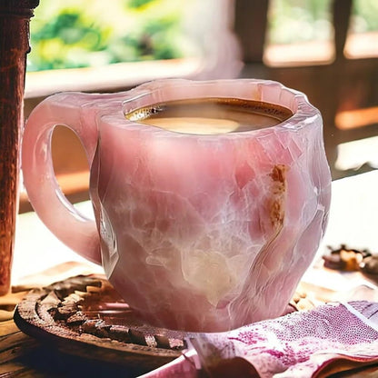 Crystal Coffee Mugs Imitation Mineral Crystal Coffee Resin Cup