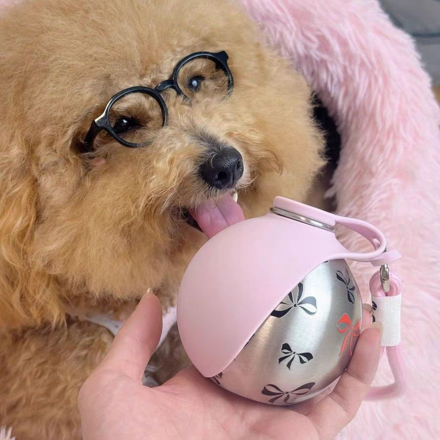 Portable Pet Water Dispenser for Outdoor Use