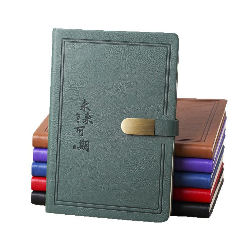Custom Imitation Leather Notebook with Gift Box