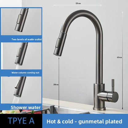 Kitchen mixer faucet