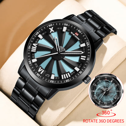 Sharingan Rotating Dial Quartz Watch