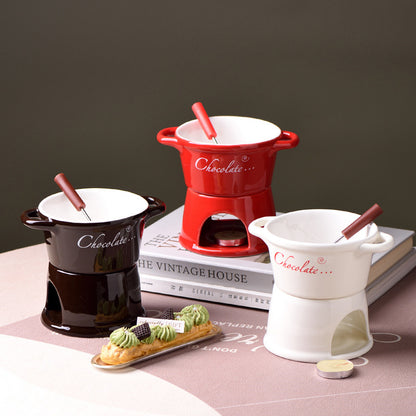 Ceramic Hot Pot Mug Chocolate Cup