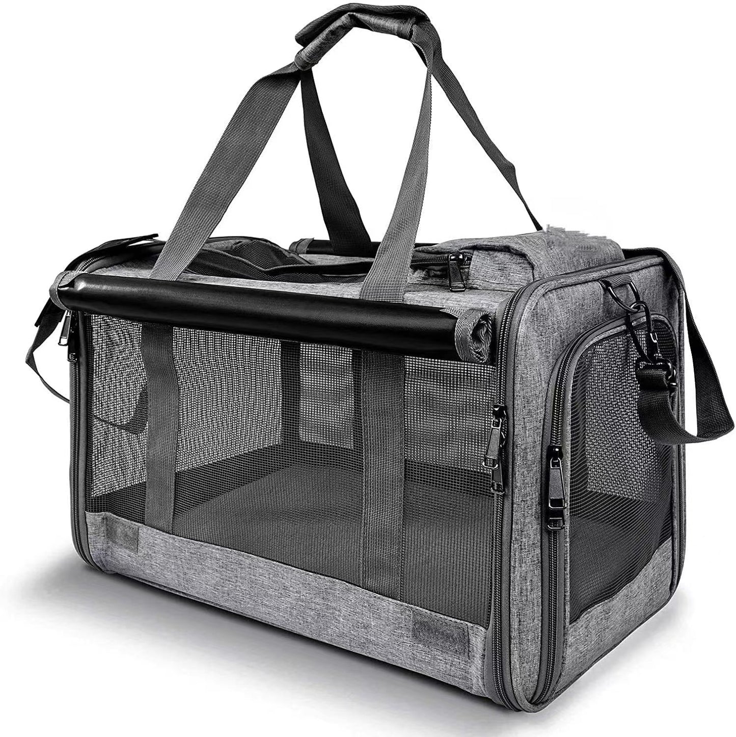 Large Capacity Foldable Pet Carrier Bag for Cats