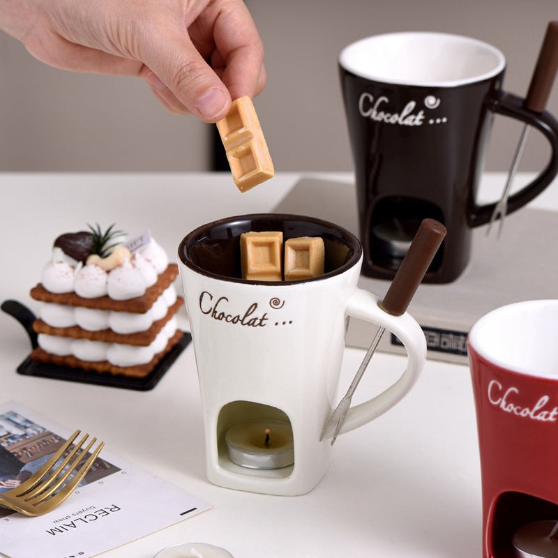 Ceramic Hot Pot Mug Chocolate Cup
