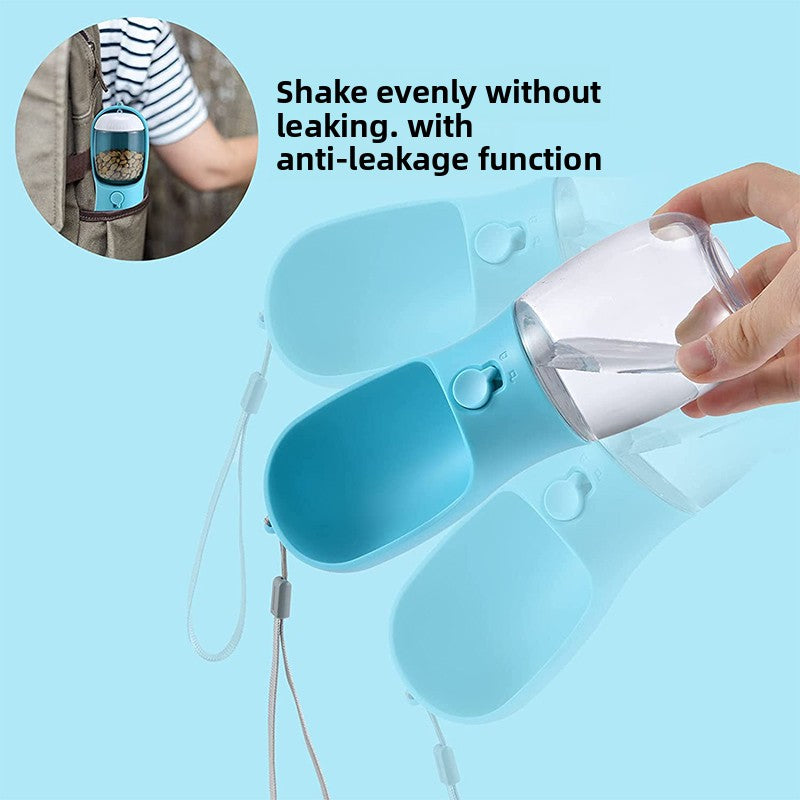 Portable Pet Water and Food Dispenser