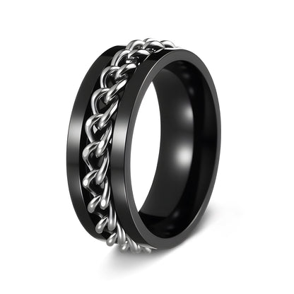Rotating Stainless Steel Ring Bottle Opener