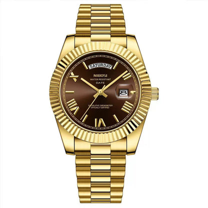Classic Retro Calendar Watch