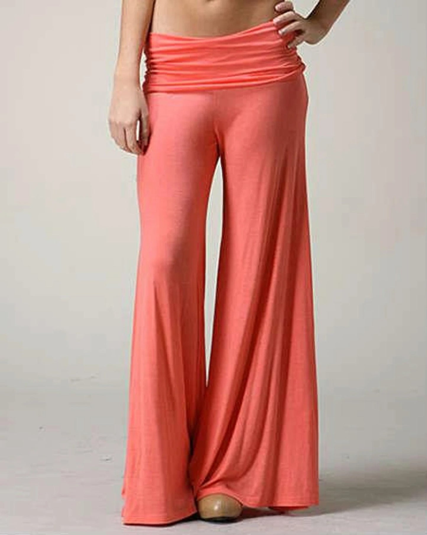 Wide-Leg Yoga Pants