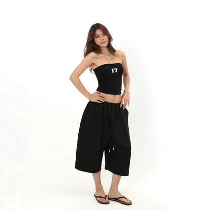 Womens Wide Leg Casual Pants