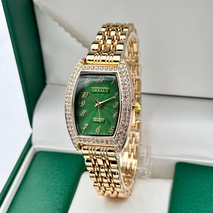 Fashion Quartz Watch Digital Analog Combo