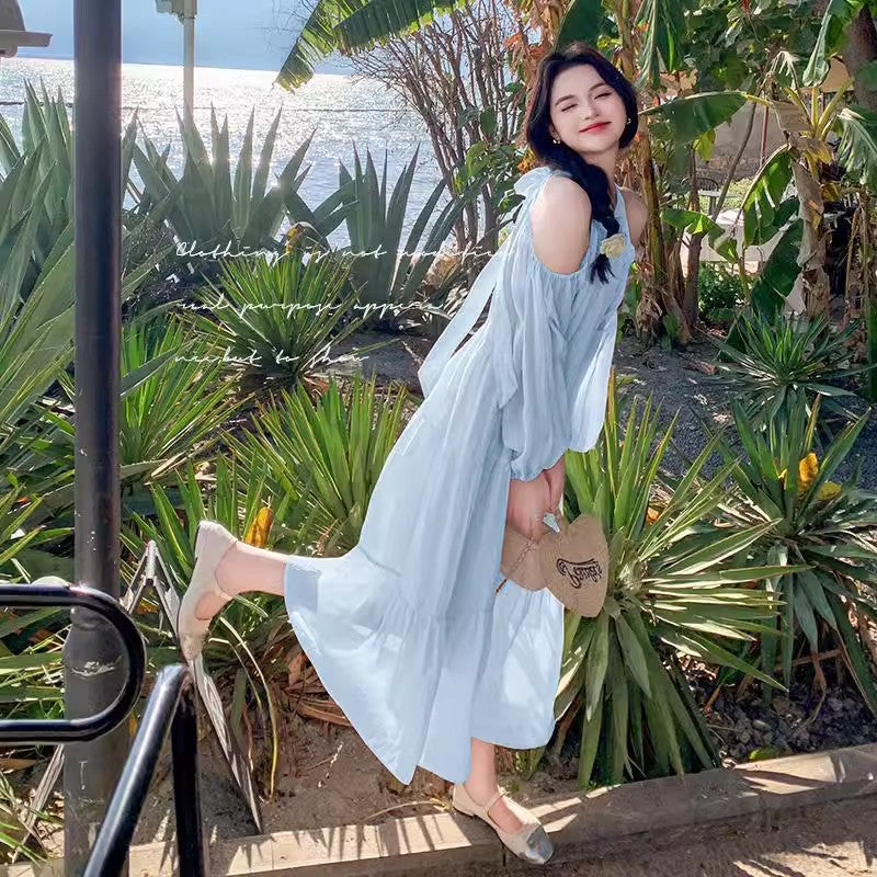 French Style Sleeveless Summer Dress