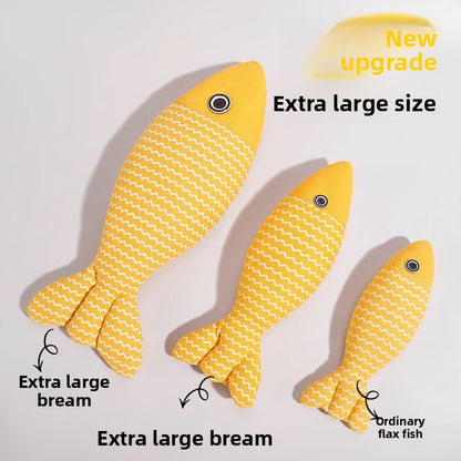 Catnip Simulated Fish Toy for Cats