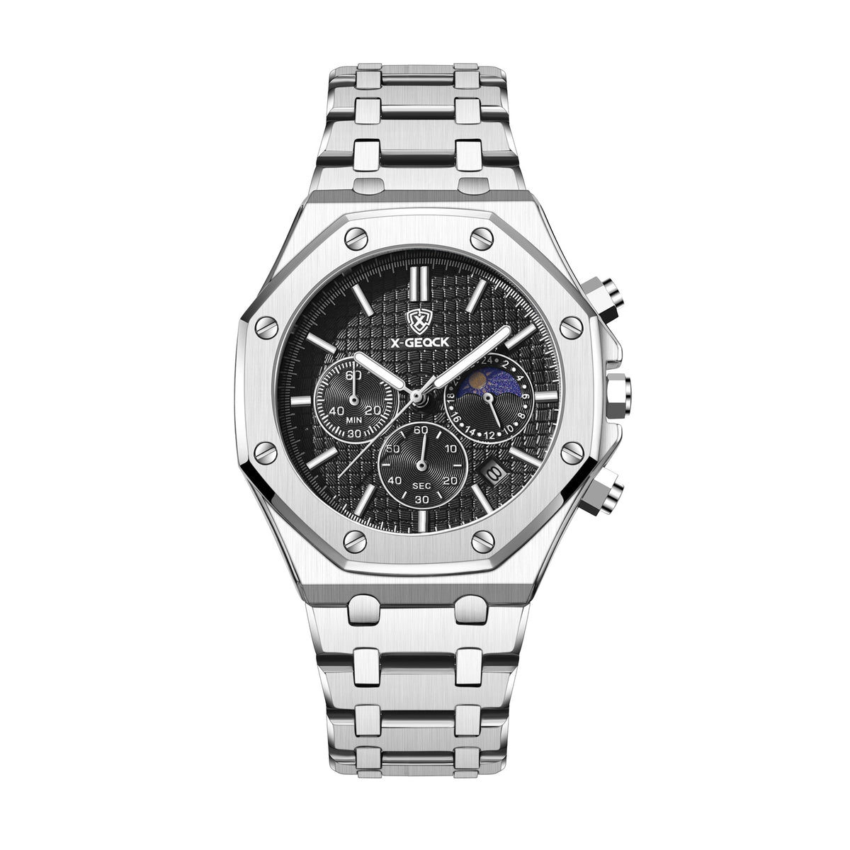 Men's Luminous Calendar Quartz Watch