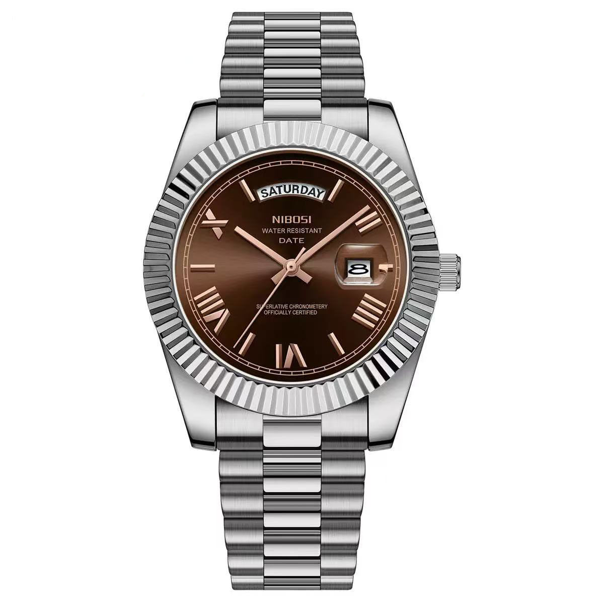 Men's Classic Retro Calendar Quartz Watch