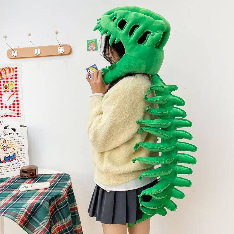 Plush dinosaur toy