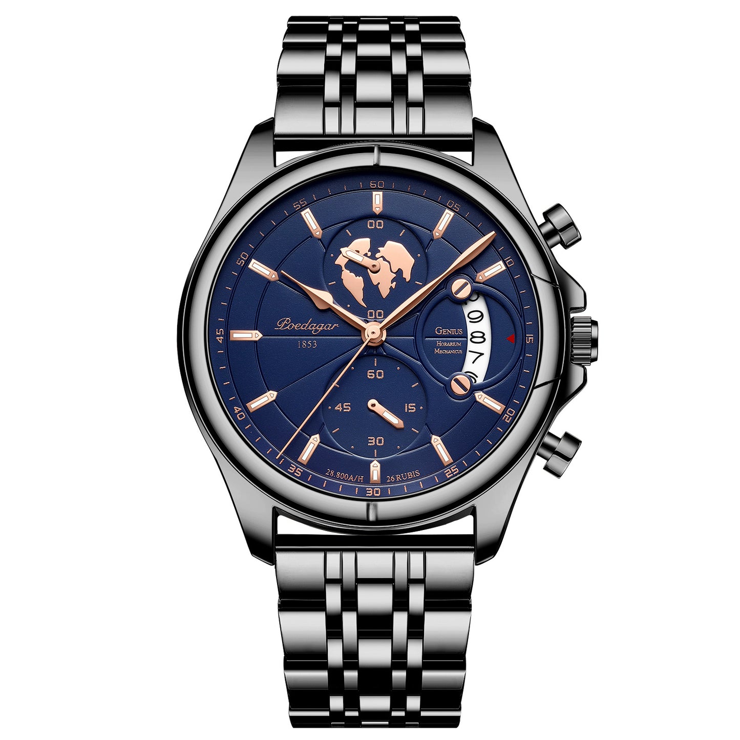 Multifunctional Waterproof Mens Sport Watch