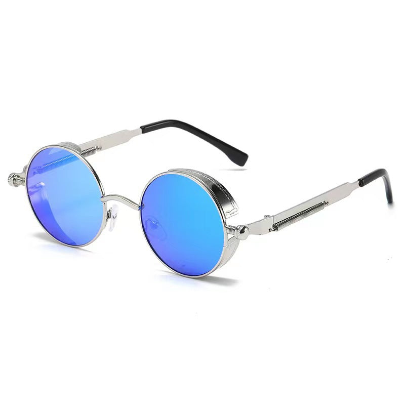 Retro Round Frame Sunglasses